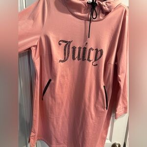 Juicy Couture Coral hoodie dress